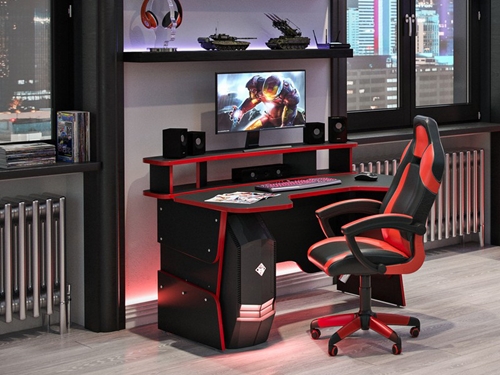 Sportos, vagány, fiatalos irodák és dolgozószobák – Gamer asztalok és székek